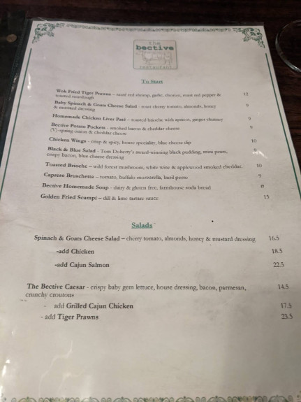 The Bective Kells, Restaurant, Bective St - Kells, County Meath ...